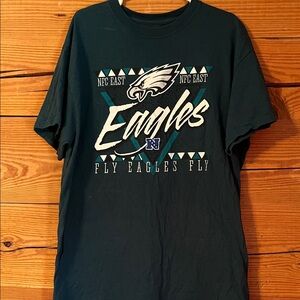 NFL Eagles Dark Green Short Sleeve Tee